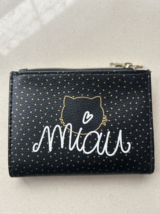 Portfel z kotkiem dla dziewczynki, nowy