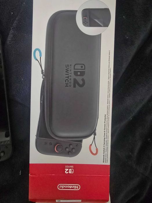Nintendo switch 2 20 horas uso com jogo + capa e pelicula colocada negocio em mao