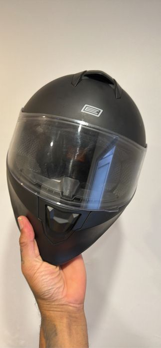 Capacete preto tamanho XL