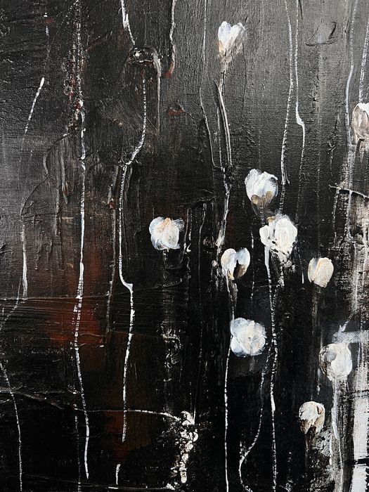 Obraz 100x100 “Echo of Flowers” prezent