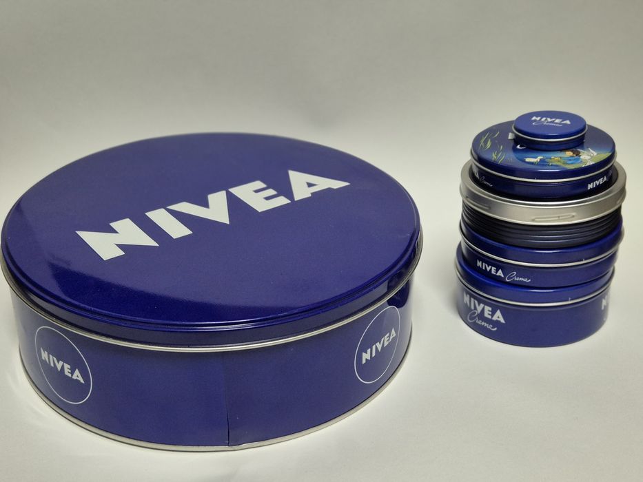 Coleção Latas Nivea 6 diferentes