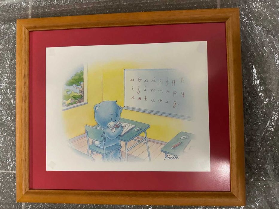 Conjunto de 3 quadros p/ quarto criança