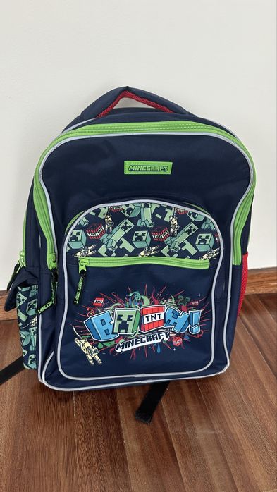 Mochila Minecraft usada