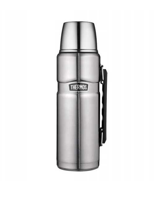 Termos na napoje kawa herbata Thermos 1,2 l srebrny stalowy wytrzymały