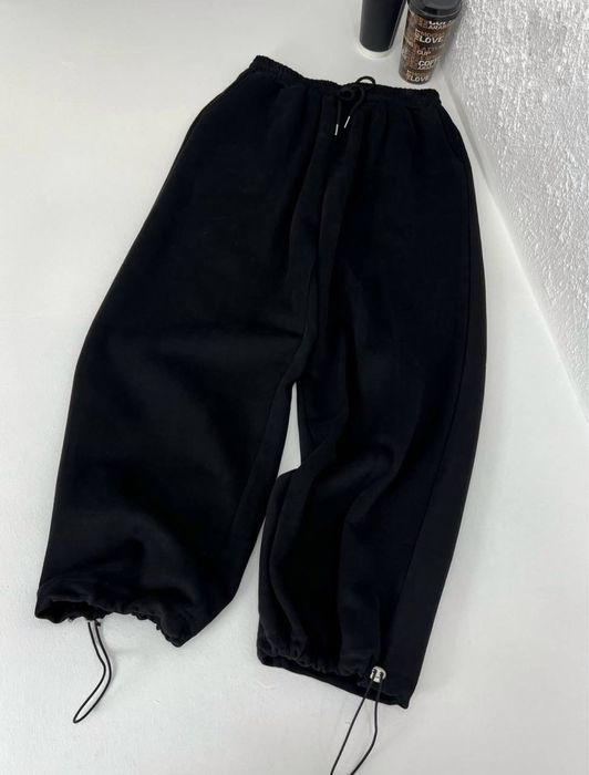 Женские теплые спорт штаны на затяжках/Жіночі теплі штани на затяжках
