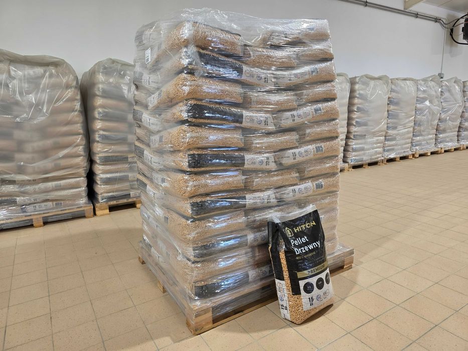 Pellet HITON certyfikat EnPlus DinPlus - dostawa GRATIS