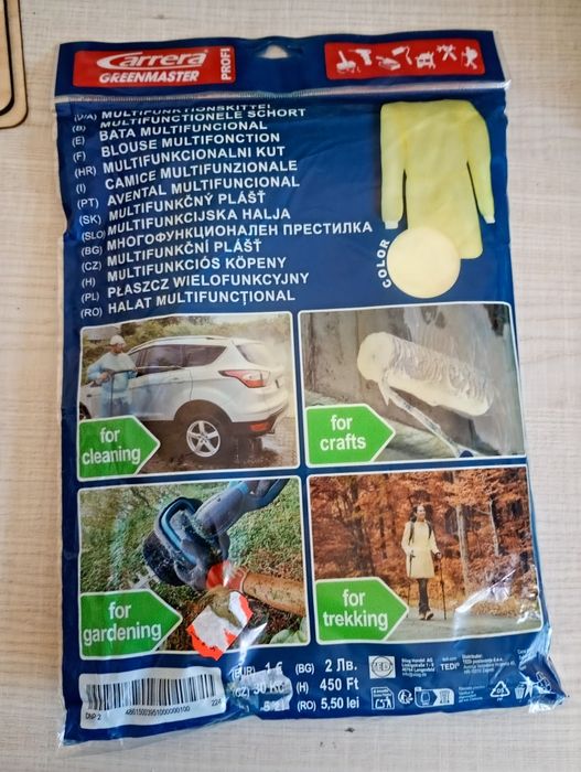 Wielofunkcyjny płaszcz ochronny / fartuch roboczy – lekki i wodoodporn