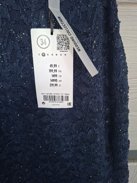 Piękna  nowa suknia Orsay 34