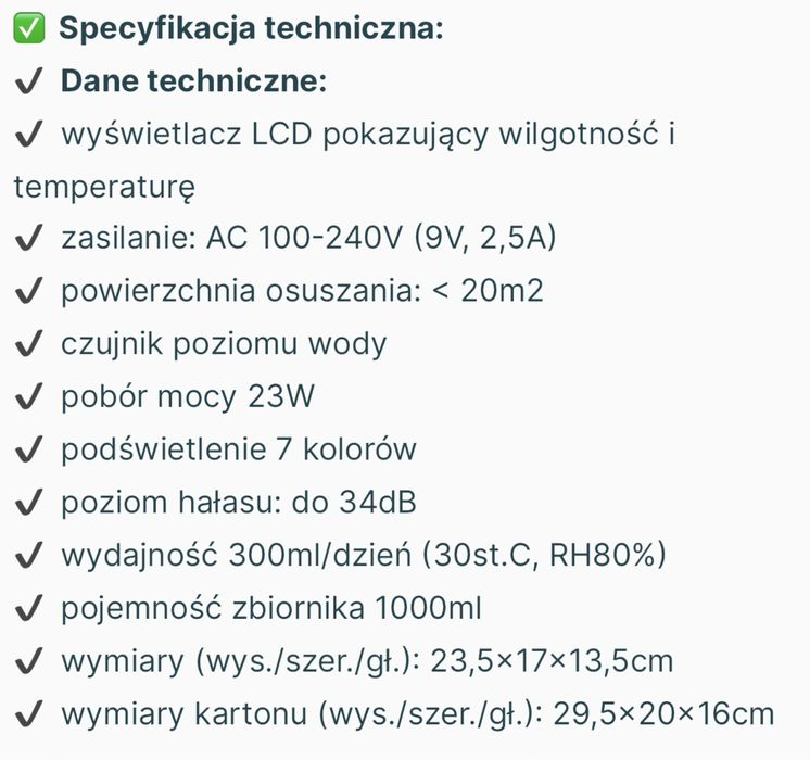 Osuszacz powietrza
