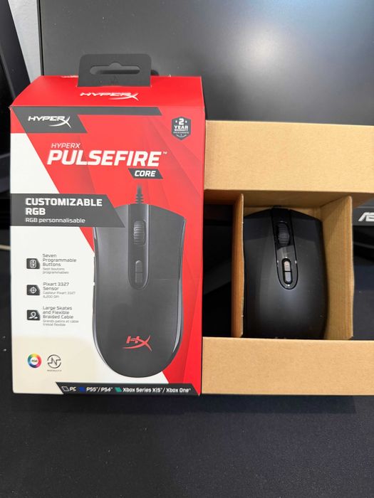 Myszka HyperX Pulsefire Core (Nowa)