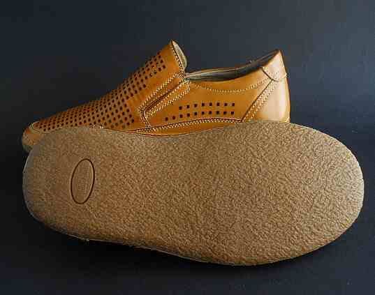 Новые мужские летние туфли/мокасины  "Stasy Adams" кожа р.40