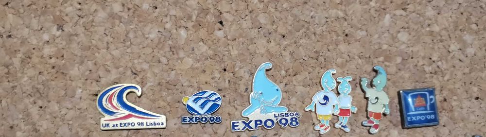 6 Pins expo 98 " Gil "