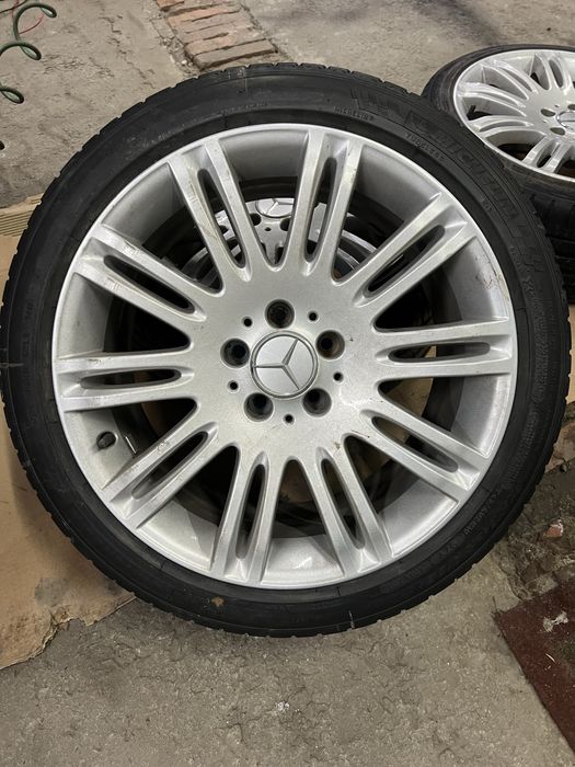 Диски Mersedes r18 оригінал W211 EVO, СПОРТ-ПАКЕТ різноширокі
