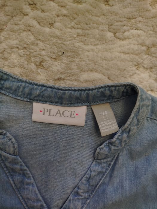 Джинсове плаття для дівчинки