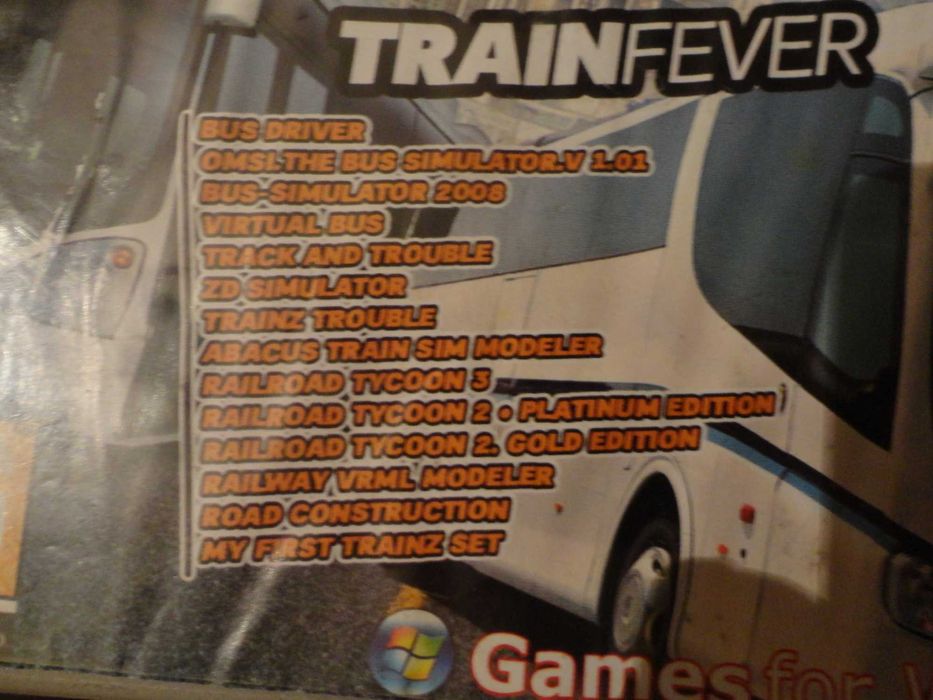 Автобусы и поезда.2015.Rail Simulator Trainfever.17в 1 РС DVD ROM