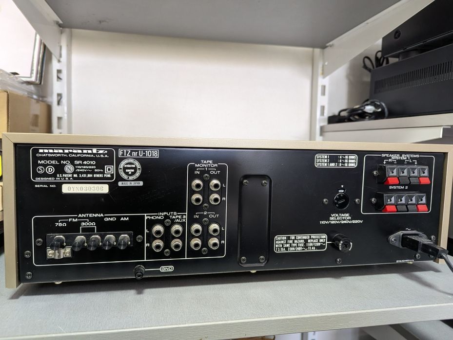 Стерео ресивер Marantz SR 4010. 2х70 Вт. Вес 10 кг. USA