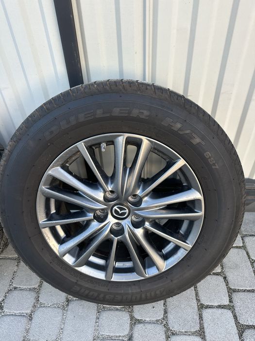 Колеса мазда сх5 диски резина Bridgestone 225 65 R17 Mazda cx5