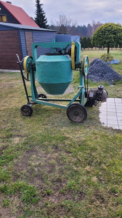 Betoniarka 150l z silnikiem super stan, cicha 0.75KW