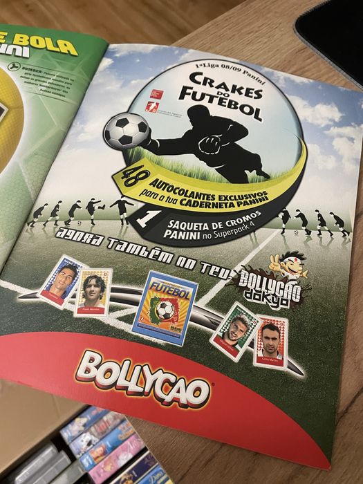 Futebol album bwin 2008-09 panini