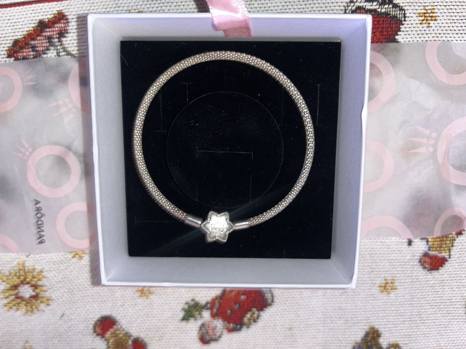 Limitowana edycja pandora bransoletka z snieżynką