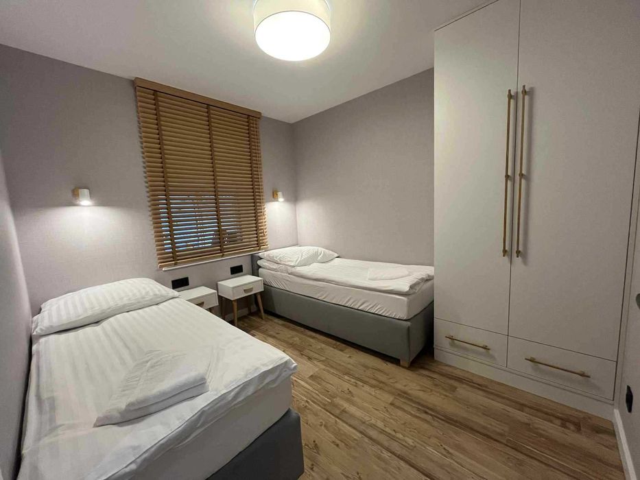 Mazury - apartamenty 4-6 os. sauna  jacuzzi jezioro plaża łowisko las