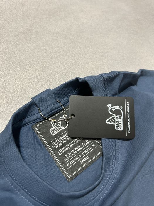 футболка Peaceful Hooligan System Dove Blue
