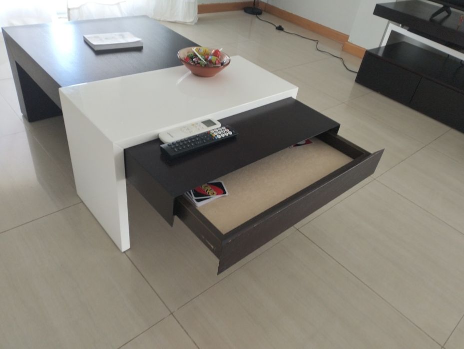 Conjunto de Moveis de sala em wenge