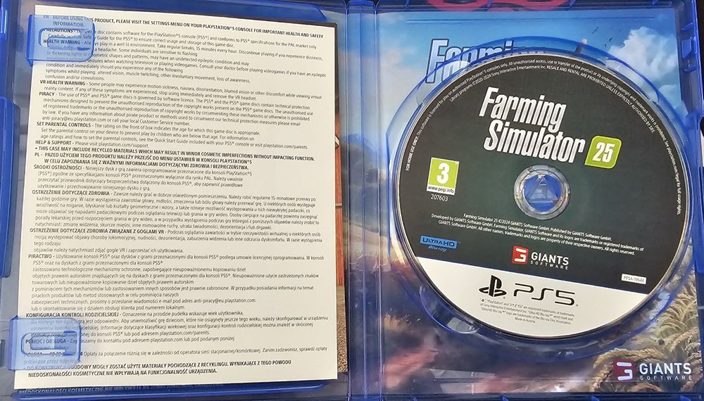 Farming simulator 25 ps5