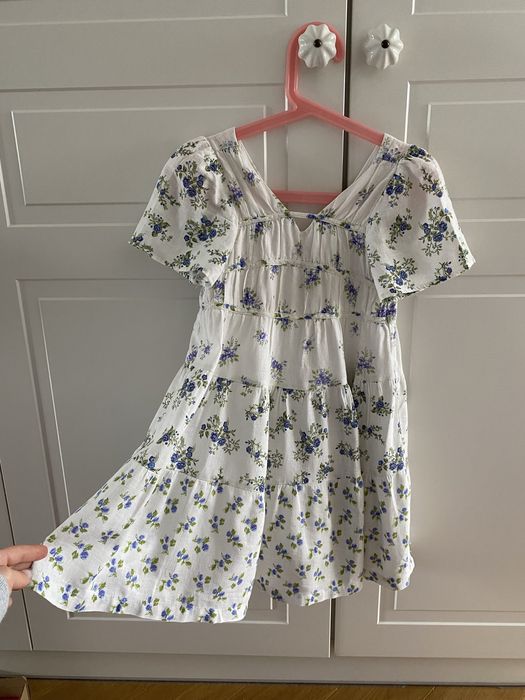 Letnia lniana sukieneczka ZARA 120
