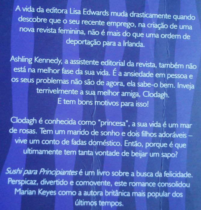 Sushi Para Principiantes de Marian Keyes