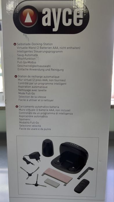 Robot asirador automatico como Novo