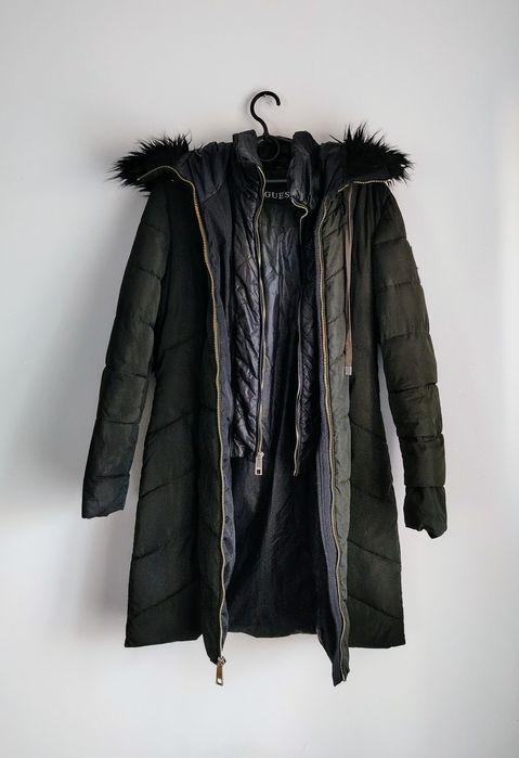 Kurtka płaszcz damski parka Guess M L
