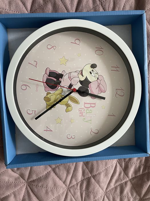 Zegar scienny myszka minnie