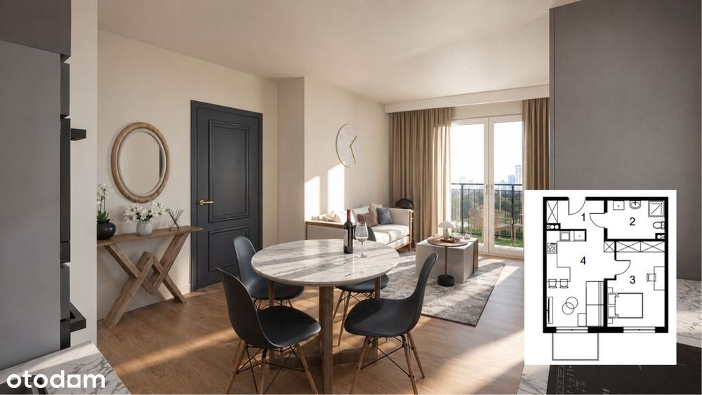 2 pok. | 3 piętr.| winda | balkon | 0% prowizja