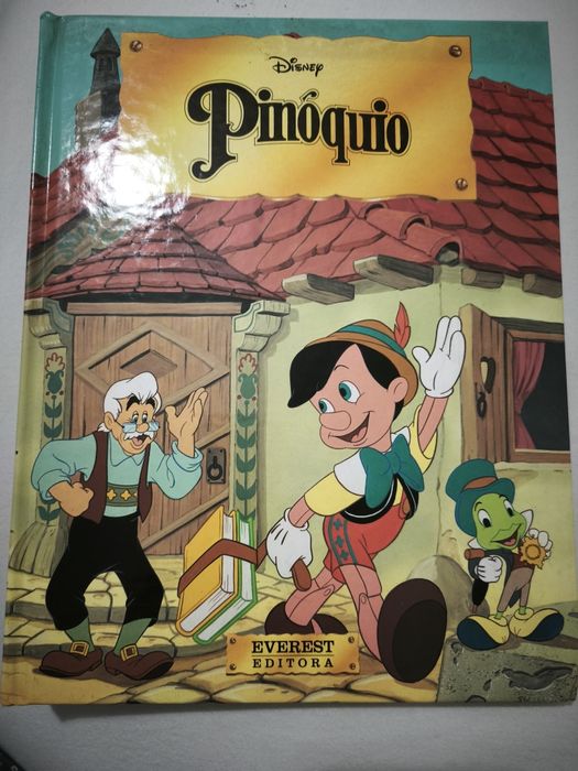 Livro da Disney " o Pinóquio"