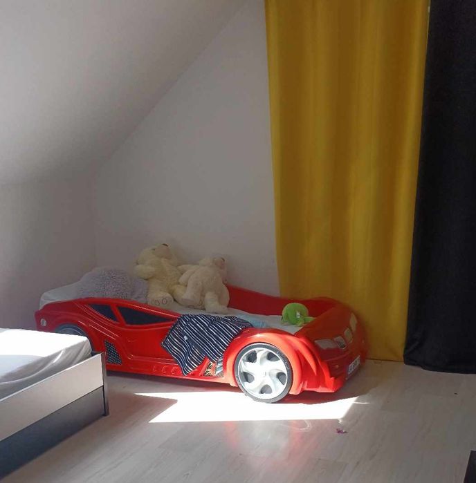 Łóżko auto dla chłopca  jak Bmw materac 90x200