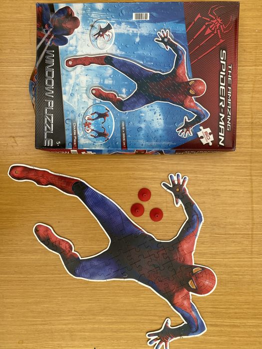 Puzzle Homem Aranha duas faces Spider Man