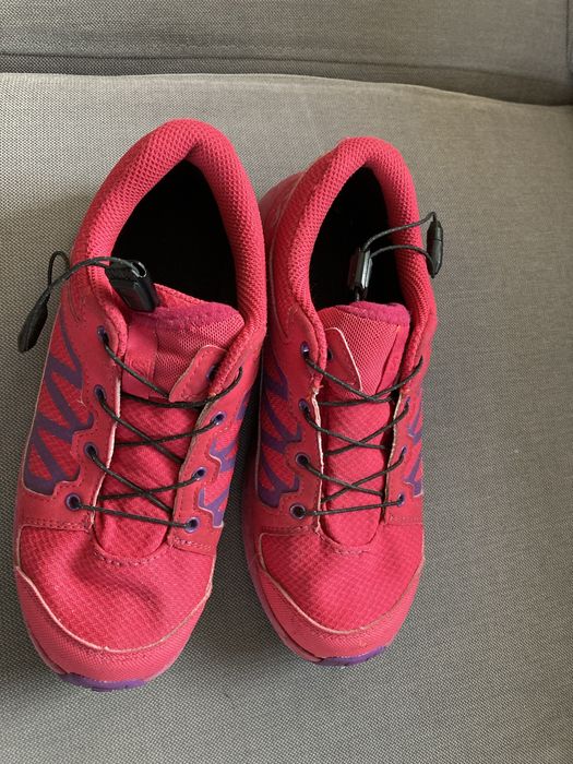 Buty trrekingowe dla dziewczynki turytyczne trrekingi Salomon