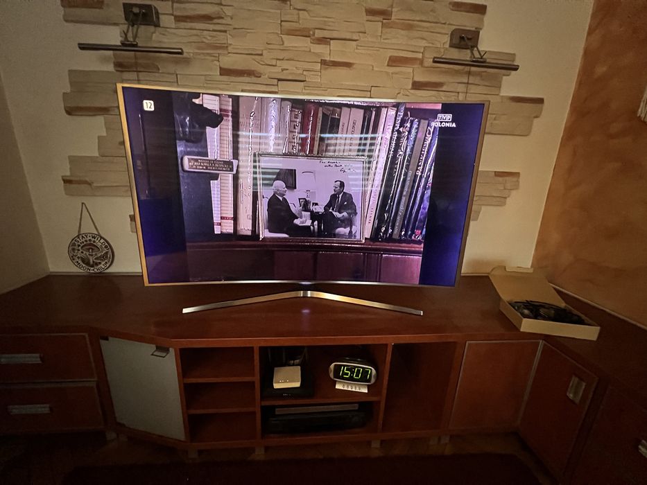 Samsung UE65JS9000L okulary 3D stacja dokująca