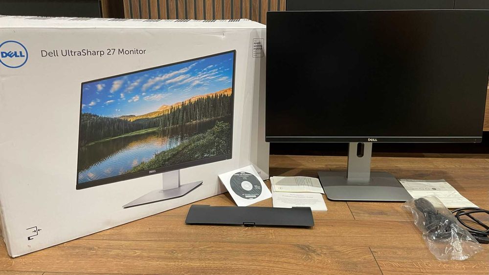 monitor Dell U2715H, IPS, 27”, QHD 2560x1440, PIVOT, USB 3.0, sRGB 99%