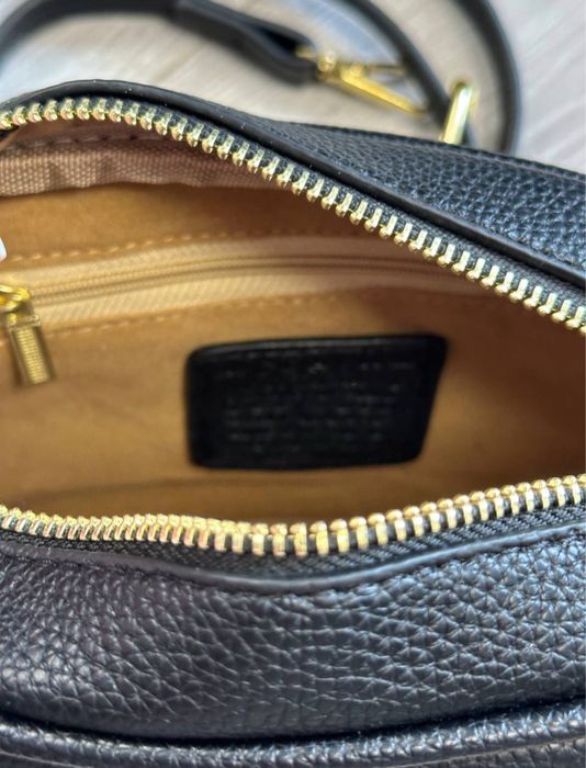 Жіноча сумка Coach/ Коуч  чорного кольору