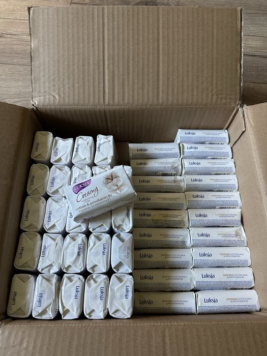 Zestaw 44 mydla Luksja Creamy! 14 kremow do rak Days Cosmetics
