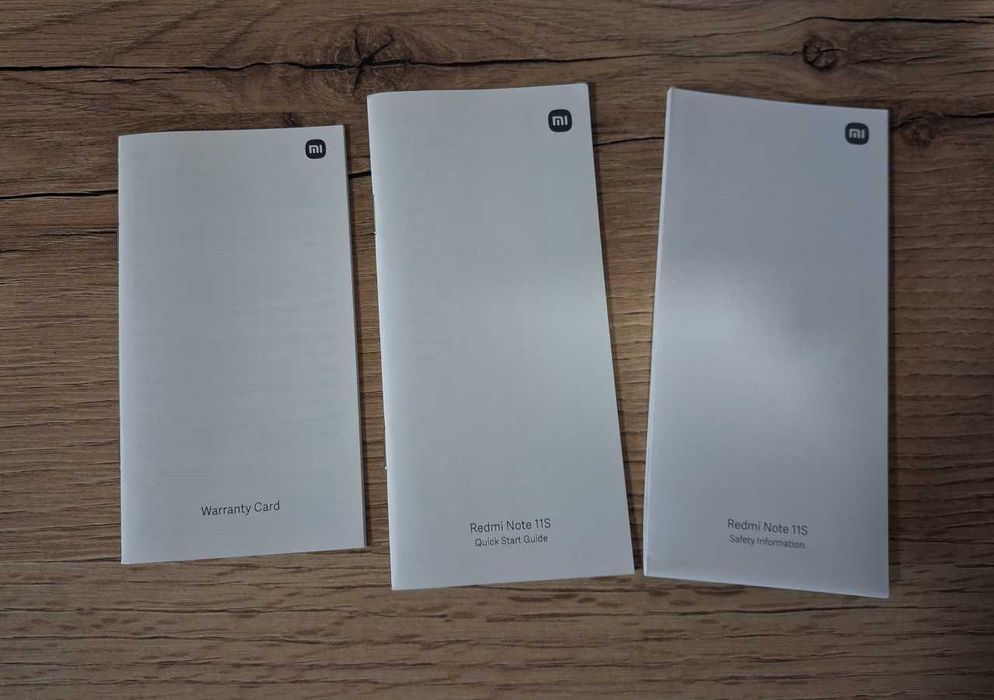 Puste pudełko po telefonie Redmi Note 11