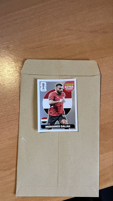 M. Salah Fifa World Cup Panini Silver
