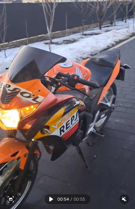 Продам мотоцикл Viper v250cr на повному бойовому ходу все робить