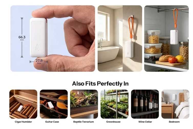SONOFF AirGuard TH Lite  датчик температуры и влажности для умного дома