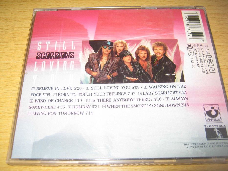 Scorpions Still Loving You CD