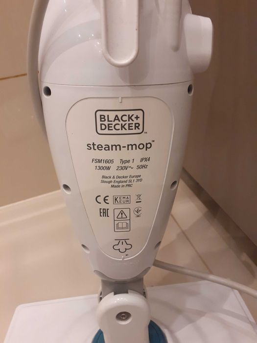 *** OKAZJA: Mop parowy Black + Decker ***