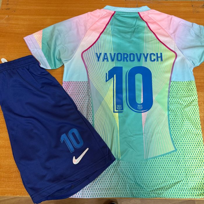 Дитяча футбольна форма Барселони, Special Edition Mint 2025-2026