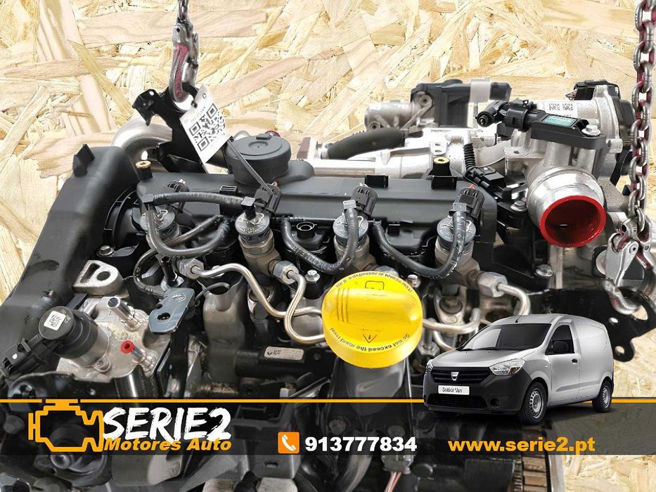 Motor Dacia Dokker 1.5 DCI 90cv [ K9K612 ]